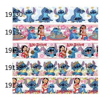 10Y Disney öltés rajzfilm Grosgrain szalagcsomagolás hajíjakhoz Gyerekek varrási kiegészítők DIY kézzel készített kézműves kellékek