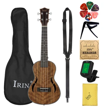 26 hüvelykes ukulele 4 húros Hawaii gitár dió test Mini gitár ukulele táska húrokkal hangoló Capo Ukulele gitár alkatrészek