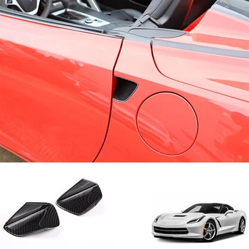 Autó szénszálas külső kilincs tál fedél csésze üreg burkolat Chevrolet Corvette C7 2014-2019