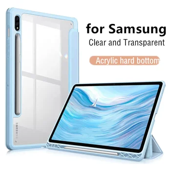 Ceruzatartó tok táblagéphez Samsung Galaxy Tab S6 Lite 10.4 S8 Plus S7 FE 12.4 S8 Ultra 14.6 Funda Samsung A8 tok borítójához