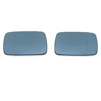 Csere bal jobb kék fűtött szárny tükörüveg BMW E39 E46 320i 330i 325i 525i 2001 2002 2003 2004 51168250438