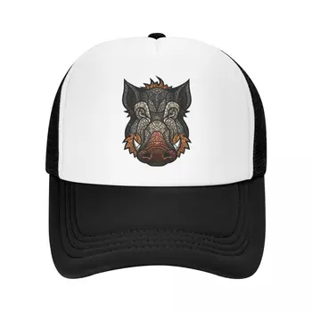 Divat Uniszex vaddisznó vaddisznó Kamionos kalap Felnőtt állítható baseball sapka Nők Férfi Hip Hop Snapback sapkák Napsapkák