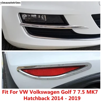 Első hátsó ködlámpák Szemöldökcsík Keretfedél díszítő tartozékok VW Volkswagen Golf 7 7.5 MK7 ferdehátú 2014 - 2019