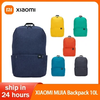 Eredeti Xiaomi Mi hátizsák 10L vízálló színes napi szabadidő városi Unisex sport utazási hátizsák férfiaknak női iskolatáska