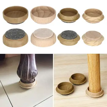 filc szék lábpárnák öntapadó 44/60mm lábtartó csésze csúszásmentes fa erezetű padló karcvédő bútor