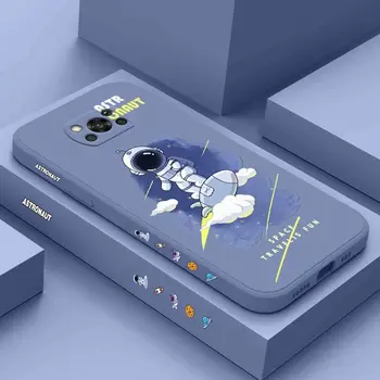  Flying Rocket szilikon telefontok Xiaomi Poco M5 M4 Pro F4 X4 GT F4 GT X4 F3 X3 M3 X3 NFC X2 X3 Pro C40 borítóhoz