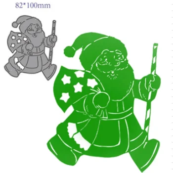 Fémvágó szerszámok 2023 Új forró akciós karácsonyi sablonok DIY scrapbooking dekoratív dombornyomáshoz Kézműves szerszámvágó sablon