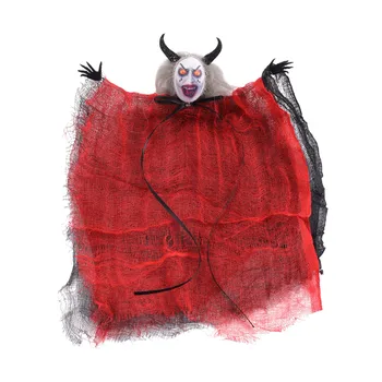 Halloween mozgatható lógó boszorkány horror koponya szellem medál Halloween party kísértetjárta ház horror kellékek beltéri dekoráció 2023