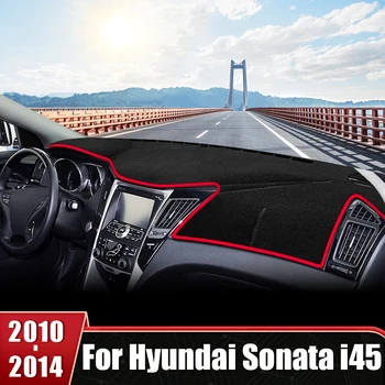 Hyundai Sonata i45 2010 2011 2012 2013 2014 autó műszerfal fedél Kerülje a könnyű csúszásmentes szőnyeget Műszerfal szőnyeg tartozékok