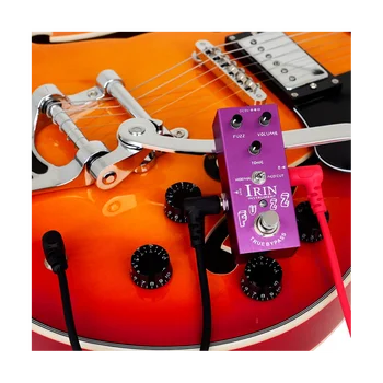 IRIN Gitár effektor Elektromos gitár Fuzz effektor Kórus Professional egyblokkos kis effektor