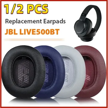 JBL Live 500 BT fülpárnákhoz Fülpárna csere fehérje bőr memóriahabos fülpárnák kompatibilis a JBL Live 500BT Wireless készülékkel