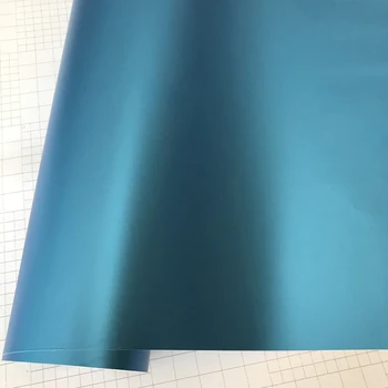króm matt metál kék vinil film DIY ragasztó matricák matricák Autófóliák légkioldóval