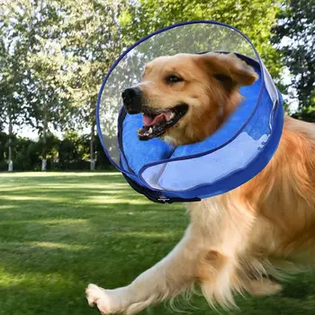 Kutya helyreállítási nyakörv felfújható kutya nyakörv macska nyak védőkúp nyalás elleni védőkutya egészségügyi kellékek megakadályozzák a nyalást, harapást