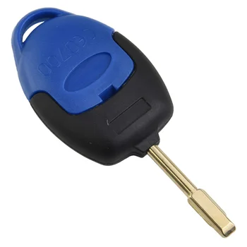 kék ABS autós távirányító csere héj távirányító kulcshéj FORD TRANSIT CONNECT MK7 2006-2014 3 GOMB