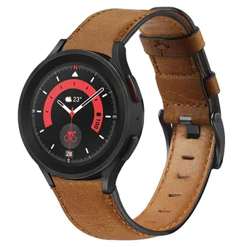 Luxus bőr Samsung Galaxy Watch 5 Pro 3 szíjas fogaskerék S3 karkötőhöz Huawei Watch GT / 2 / 2e / Pro / 3 Correa Amazfit GTR 2 3 pro
