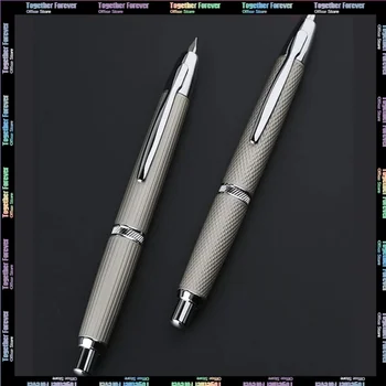 Majohn A1 tollnyomdagép típusú üzleti hordozható toll 0,4 mm-es teleszkópos fémfesték irídium toll rotációs tintafelszívódás irodai ajándékokhoz