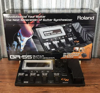 NYÁRI ÉRTÉKESÍTÉSI KEDVEZMÉNY Vásároljon bizalommal Új eredeti tevékenységek Roland GR-55GK Gitárszintetizátor effekt pedál & GK-3