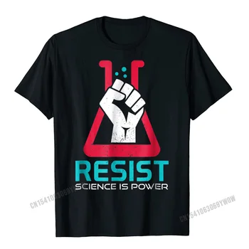 Resist - A tudomány hatalom - Science Ing, férfiak, New Design Fiú felsők, Pólók Pamut felsők és pólók Alkalmi túlméretezett pólók Haradzsuku