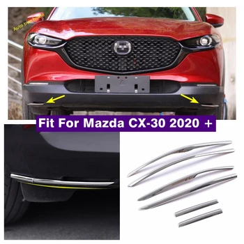 rozsdamentes acél első hátsó sarokvédőcsíkok burkolat díszítő illeszkedés Mazda Cx-30 Cx30 2020 - 2023 Tartozékok