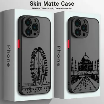 Torre Pendente Phone Case for OnePlus NORD CE2 CE N10 N100 10 9 8 7 8T 7T 7T Pro Soft Silicone Edge Hard PC Matte Cover Coupe