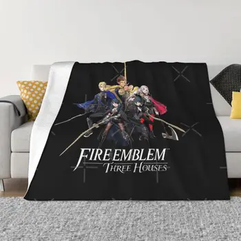 Tűz embléma takaró ágytakaró az ágyon anime ágytakaró