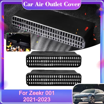 Zeekr 001 2021 2022 2023 esetén Ülés alatti autó légtelenítő porkivezetés Kipufogófedél burkolat védő lábtér eltömődésgátló tartozék