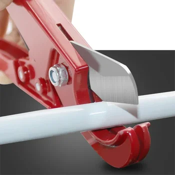 1-1 / 4inch 32mm PVC csővágó racsnis vágások műanyag cső cső olló PU / PP / PE / PPR Tömlővágó kézi szerszámok olló