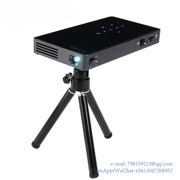 1+8GB projektor 1080P HD DLP Mini Smart Pico mozi videó 