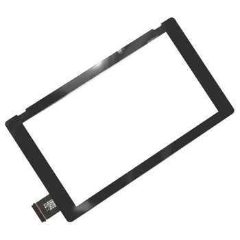 1 PCS csere Nintendo Switch érintőképernyős digitalizáló üvegpanel átlátszó és fekete műanyag