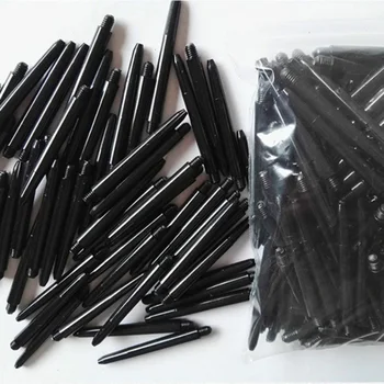 100db/csomag Nylon dart tengelyek 2BA csavarmenetes műanyag darts rúdszárak Darten Darts kiegészítők