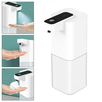 14oz 400ml automata szappanadagoló érintés nélküli USB újratölthető fürdőszobával