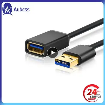 1PCS hosszabbító kábel USB 2.0 hosszabbító kábel apa-anya adatkábel alkalmas PC TV USB mobil merevlemez kábel