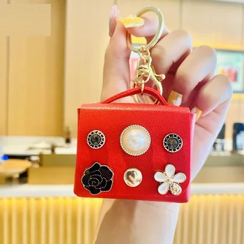 2022 Új érme pénztárca Kulcstartó rajzfilm mini pénztárca fejhallgató tároló táska Női táska dekoráció Autós kulcs kiegészítők