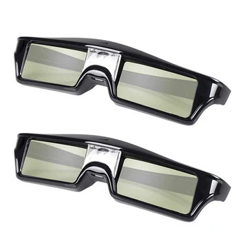 2X újratölthető aktív záras 3D szemüveg Optoma Benq Acer Sony ALL DLP projektorhoz