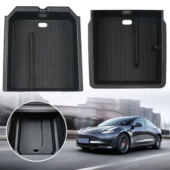  a Tesla Model 3 esetében 024 Highland konzol kartámasz szervező Kiváló minőségű ABS vízálló középkonzol kartámasz tároló doboz