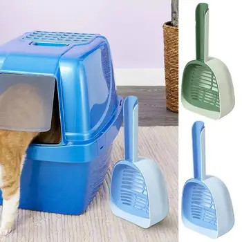 Alomlapát macskáknak Integrált alomlapát tartóval Kisállat tenyésztési kellékek Macska szerelmeseinek ajándékok az udvari nappaliba
