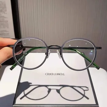 Anti Blue Light szemüveg Férfi nők Számítógépes játék Optikai dioptriás szemüveg Divatblokkoló Szemüveg Szemüveg kiegészítők