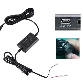 Car Dash Cam Hardwire USB töltő vezeték adapter Parkolókábel biztonság