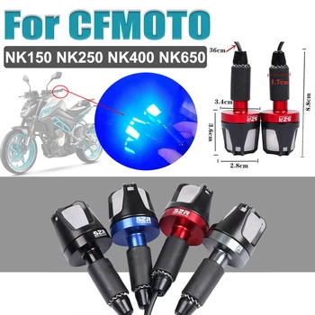 CFMOTO CF NK250 NK150 NK400 NK650 MK 250 400 Motorkerékpár tartozékok LED világítás Kormány markolatok Fogantyúk Rúdvég dugó sapka