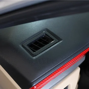 Corolla HYBRID 2014-2018 Air Outlet dekorációs kárpithoz matrica Központi vezérlőpanel Fénysáv Autó stílus