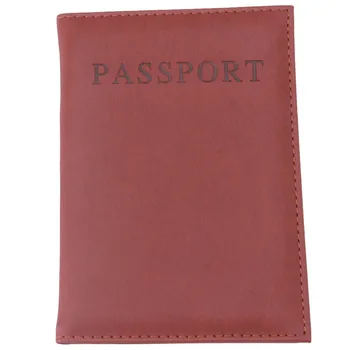 Divat műbőr utazási útlevél tartó borító személyi igazolvány táska Útlevél pénztárca védőtok tároló táska