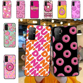 Dunkin Donuts kávés telefontok Huawei Honor 10 lite 9 20 7A 9X 30 50 60 70 pro plus puha szilikon tok