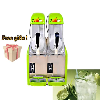  dupla dobozos fagyasztott italgép / gyümölcslé hígtrágya készítése eper és áfonya turmix gép