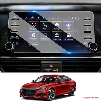  Edzett üveg képernyővédő fólia 8 hüvelykes Honda Accord 2018-2022 autós GPS navigációhoz LCD képernyő Automatikus belső autó kiegészítők