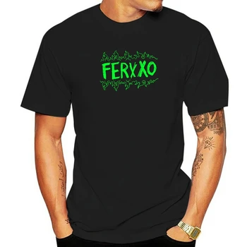 Ferxxo Fire pólók pamut rövid ujjú Feid Ferxxo Tour póló Harajuku alkalmi hiphop rnb rapper póló esztétikus ruházat