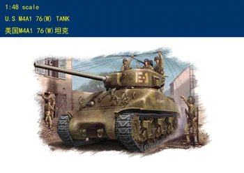 Hobby Boss 84801 1/48 U.S M4A1 76(W)Tank hobbifőnök