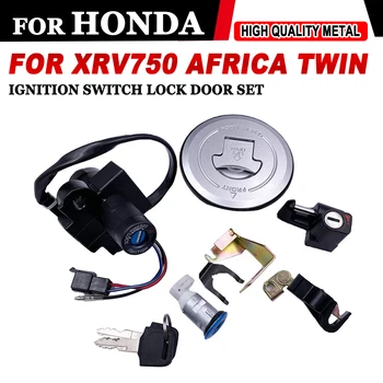 Honda XRV750 XRV 750 Africa Twin 1993 - 2000 35100-MY1-007 motorkerékpár alkatrészek gyújtáskapcsoló zár üzemanyag gáztartály sapka kulcskészlet