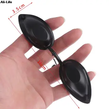 Hot Soft Flexible Uv szemvédelem beltéri és kültéri napozóágy Barnító szemüveg Állítható strandnapozás Szemüveg 