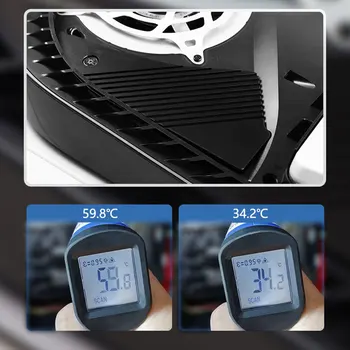 Hőelvezetés Hűvösebb radiátor Gaming kiegészítők Vastagító hővédő pad