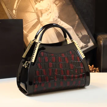 Luxus divat valódi bőr női táska crossbody hordozható nagy kézitáskák 2023 Új hölgy vállgombóc táskák kő minta
